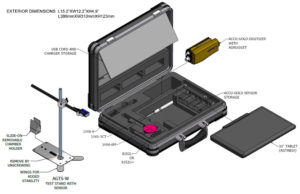 40v94s Radiation Measurement Devices Carrying Case